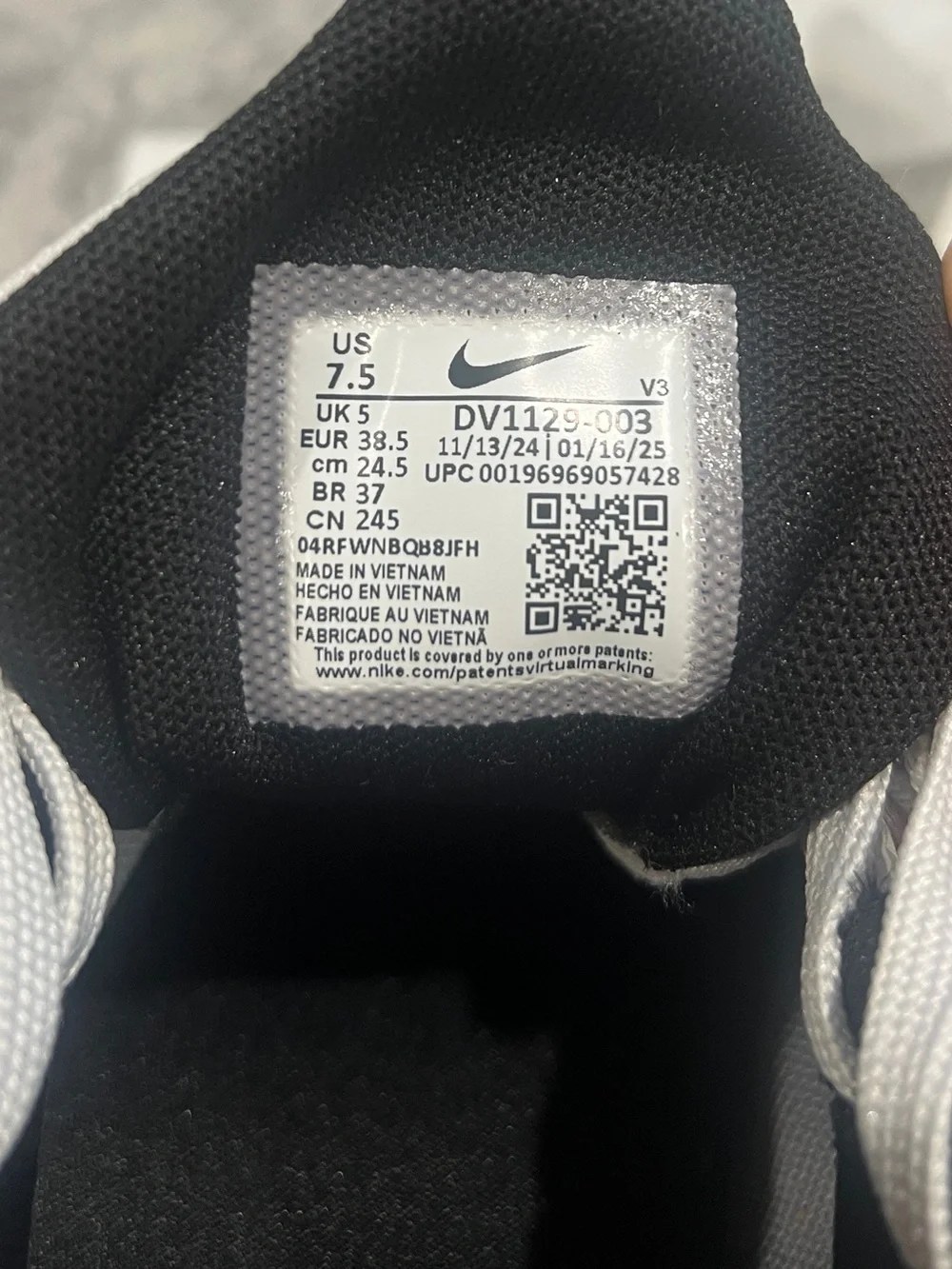 Nike zoom air
